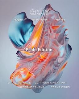 Arder Pride: Clarisa Kimskii (Nyc) // Bianca Badita // Crisse Marqueur // Paolo Askia