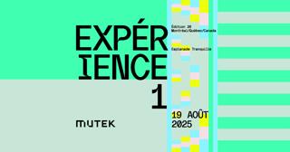 Mutek - Expérience 1