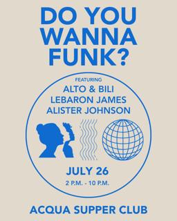 Do You Wanna Funk? Open-Air Edition 