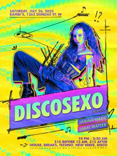 Discosexo (Miami) With Janina Marie & Sabal Matter