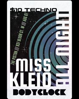Bodyclock Techno With Miss Kleio All Night Long