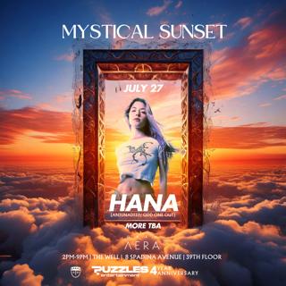 Hana (Anjunadeep): Rooftop Day Event