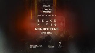 Humanos Mallorca Night With Eelke Kleijn + Noncitizens + Gatsbo