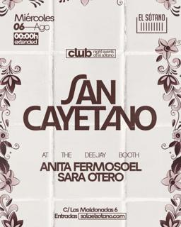 San Cayetano: Anita Fermosel, Sara Otero