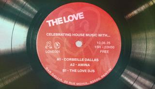 The Love 001: Corbeille Dallas, Amina, The Love Djs