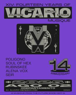 Xiv: Fourteen Years Of Vicario Musique At Cdmx