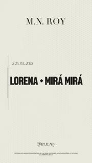 Lorena + Mirá Mirá