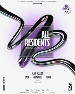 All Residents: Alain Hellion + Hesawyou + Tuchi + Lack