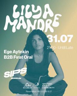Lilya Mandre At Sips Bodrum
