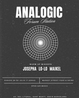 Analogic Open Air - Forum Station Barcelona Daytime Sat26.07