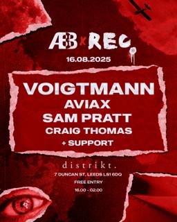 Abb X Recognise - Voigtmann, Residents + More Tba