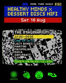 Healthy Minds X Dessert Discs Hifi