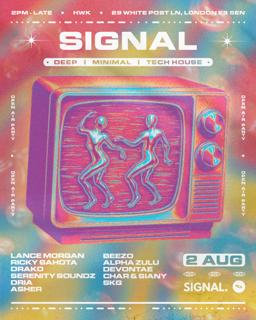 Hackney Wick Open Air Court Yard Party - Deep Tech Minimal House - Signal 005