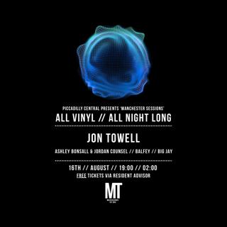 Manchester Sessions // Vinyl Only // All Night Long // Free Tickets