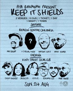Keep It Shields Day & Night With Mr Scruff, Horse Meat Disco, John Talabot, Man Power & More