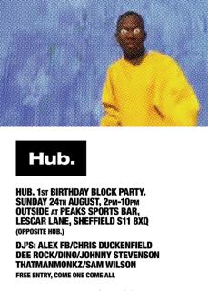Hub. 1St Birthday Block Party