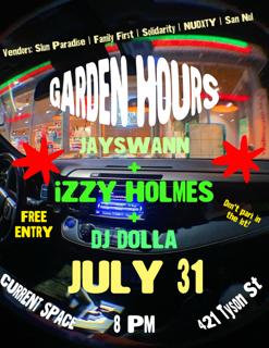 Garden Hours With Jayswann Feat. Izzy Holmes & Dj Dolla