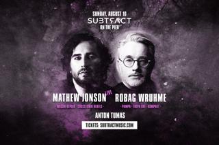 Subtract On The Pier - Mathew Jonson Live & Robag Wruhme