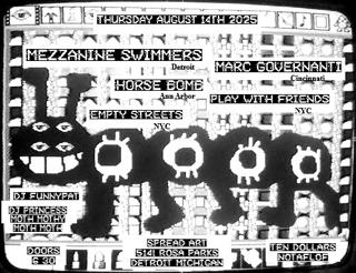 Mezzanine Swimmers + Empty Streets + Play With Friends + Horse Bomb