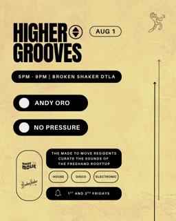 Higher Grooves Rooftop Party
