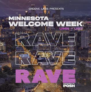 Minnesota Welcome Week Rave