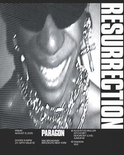 Resurrection: Augustus Muller (Boy Harsher Dj Set), Wtchcrft, Sexorcist (Live), Junior M 