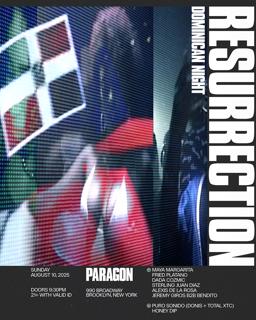 Resurrection: Dominican Night: Maya Margarita, Dada Cozmic, Fried Platano And More