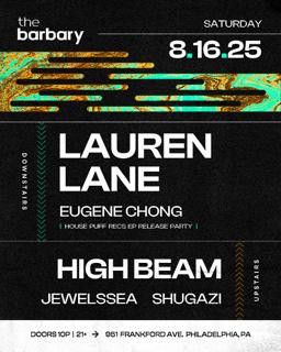 The Barbary Pres. Lauren Lane // High Beam