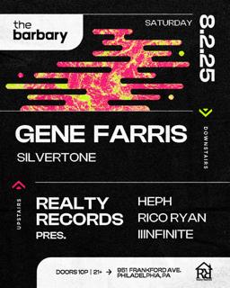 The Barbary Pres. Gene Farris // Realty Recs
