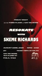 Resonate With Skeme Richards