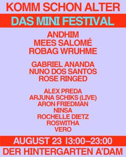Komm Schon Alter - Das Mini Festival