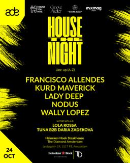 Houseyounite X Groove Atelier X Laughing Buddha X Mixmag Mena Present: House The Night