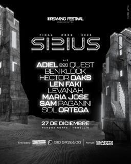 Sirius By Dreaming Festival