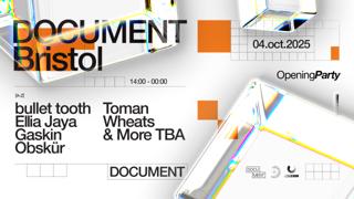 Document Opening Party: Bullet Tooth, Gaskin, Obskür