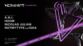 Sold Out | Verknipt Hamburg - 18 October