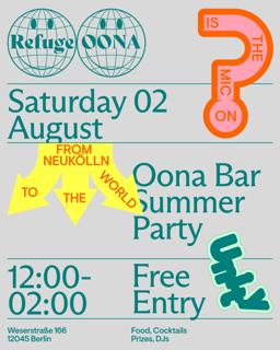 Oona Bar Summer Party