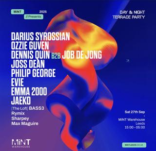 Mint Presents Closing Terrace Party: Darius Syrossian + More