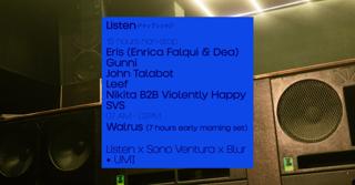 Listen X Sono Ventura X Blur