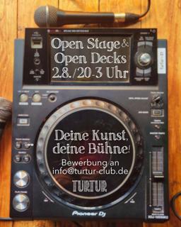 Open Stage & Open Decks Im Turtur