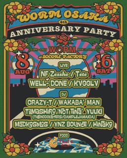 Worm Osaka 4Th Anniversary