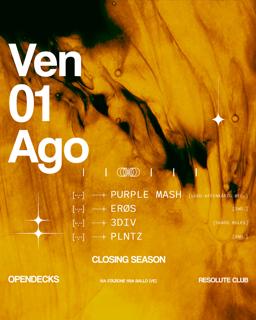 Open Decks Hosted By Purple Mash