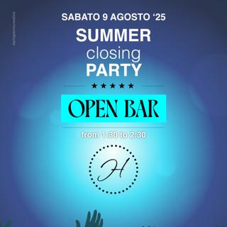 Closing Summer Party
