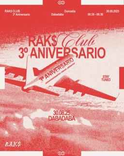 Rak$ Club: 3º Aniversario