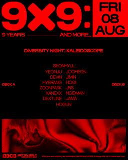 [9X9: 9 Years And More] 9 Years Anniversary - Day 2 - Diversity Night: Kaleidoscope