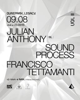 Dune Park Legacy Vol. Ii: Julian Anthony (Nl), Sound Process & Francisco Tettamanti