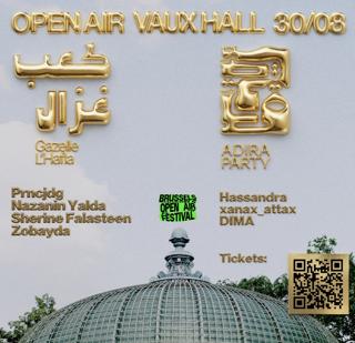 Open Air At Vaux Hall: Corne De Gazelle Lhafla X Adira