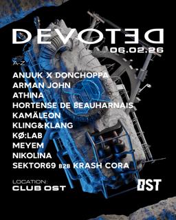 Devoted X Insane Festival: Nikolina, Kø:Lab, Arman John, Kling&Klang, Kamäleon