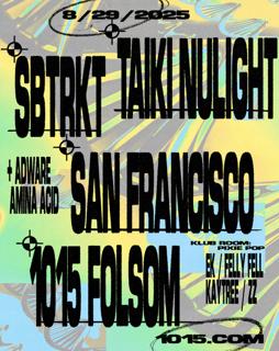 Sbtrkt/ Taiki Nulight