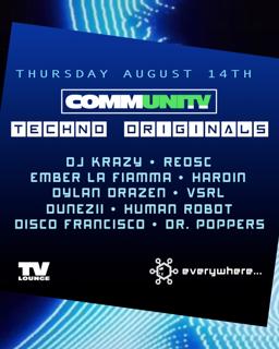 Charivari Detroit Everywhere... Community/Techno Original