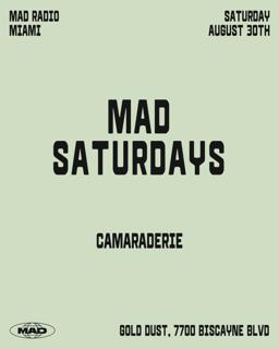 Mad Saturdays / Camaraderie: Puma, Harry, Amare